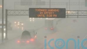 Severe storms pummel US South after seven hurt by Arkansas tornado