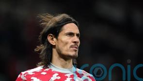 Fresh injury setback for Edinson Cavani as Manchester United host Leicester