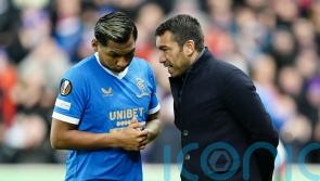 Striker Alfredo Morelos missing for Rangers’ clash with Celtic