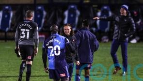 Gareth Ainsworth happy to celebrate Adebayo Akinfenwa in style