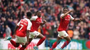 Nervy Rotherham edge past Sutton in extra time to win Papa John’s Trophy