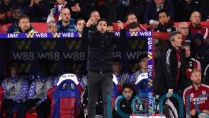 Mikel Arteta refutes claims pressure of top-four race got to Arsenal at Palace