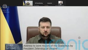 Volodymyr Zelensky silences Irish parliament all the way from Ukraine