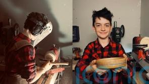 Twelve-year-old woodwork star raises more than £66,000 for Ukrainian refugees