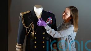 Philip’s naval uniform goes on display on anniversary of his death