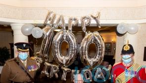 Veteran celebrates 100th birthday with his regiment from Second World War