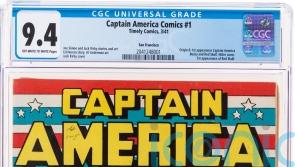 Near-mint condition of first Captain America Comic sells for over £2.3 million