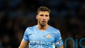 Ruben Dias still out for Manchester City against Liverpool