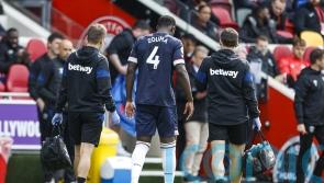 Kurt Zouma worry for West Ham ahead of Europa League quarter-final second leg
