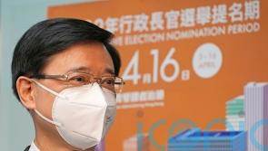 John Lee formally enters the race to become Hong Kong’s new chief executive
