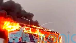 At least 10 killed as lorry and tourist bus collide in Egypt