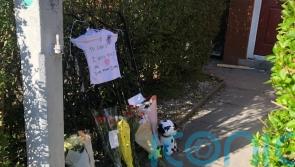 Tributes left at scene of house fire in Lancashire after two children die