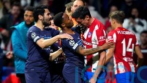 Manchester City keep Atletico Madrid at bay in ill-tempered showdown