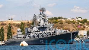 Blow for Russian military as damaged Black Sea flagship sinks