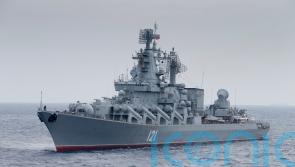 Russia says attacks on Kyiv will increase a day after losing warship