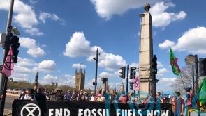 Extinction Rebellion block four of London’s busiest bridges on bank holiday