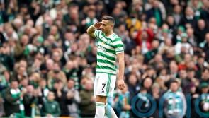 Injured Giorgos Giakoumakis misses out on Celtic’s cup clash with Rangers