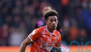 Jordan Gabriel set to miss Blackpool’s clash with Birmingham