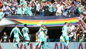 Brighton strike blow to Tottenham’s top-four hopes as Trossard grabs late winner