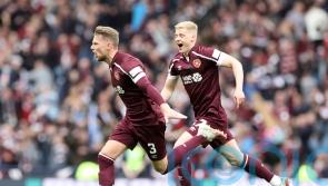 Stephen Kingsley ‘delighted’ after improvised goal fires Hearts into cup final