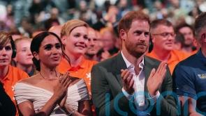 Harry and Meghan hail bravery of Ukraine team as Invictus Games opens
