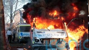 Unrest sparked by far-right demos continues in Sweden