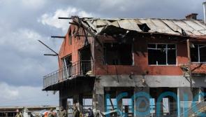Russia continues missile attacks on Lviv as build-up for attack in east goes on