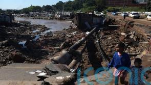 South Africa launches relief cash for Durban flooding, with 443 dead