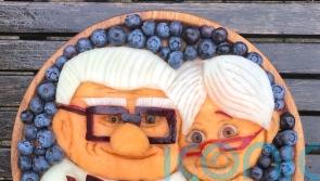 Chocolate shop owner whets appetites of 50K Instagram fans with her 600 plus edible fruit artworks made to inspire her boys to eat 5-a-day