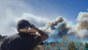 ‘Wall of fire’ forces evacuation of hundreds of homes near Arizona tourist town