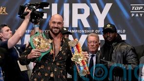 Tyson Fury shows respect for Dillian Whyte as pair calm press conference tension
