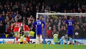 Bukayo Saka scores spot-kick as Arsenal beat Chelsea to boost top-four hopes