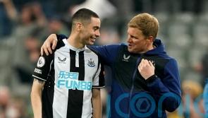 Eddie Howe delighted to match a Newcastle record set by Sir Bobby Robson