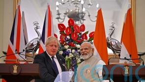 Boris Johnson makes India trade deal progress, but does not push Modi on Putin