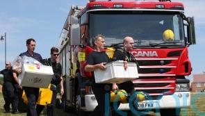 Large fire at Dorset heathland now surrounded and under control