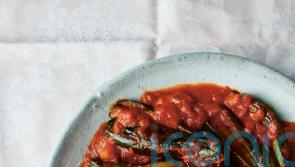 Romy Gill’s aubergines cooked with tomatoes recipe