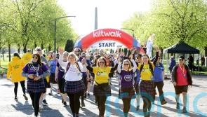 Sturgeon joins 10,000 Kiltwalkers as fundraising event makes its return