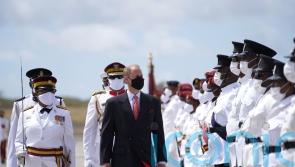 Edward and Sophie touch down on latest Caribbean stop