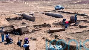 Ruins unearthed of ancient temple for Greek god Zeus in Egypt