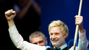 Neil Robertson fires the 12th 147 break in World Snooker Championship history