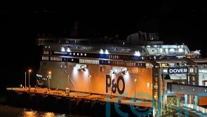 First cross-Channel P&O ferry sailing since sackings
