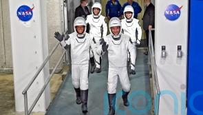 First Nasa crew comprised equally of men and women heads to ISS on SpaceX flight