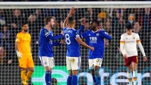 Own goal earns hard-fought draw for Leicester in hunt for European final spot