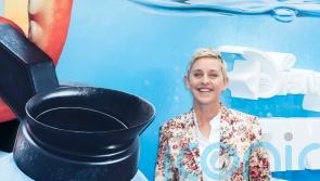 Ellen DeGeneres marks filming of last episode of her talk show