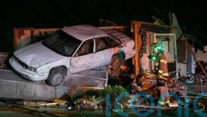 Suspected tornado causes severe damage as it rips through Kansas