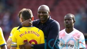 Patrick Vieira praises Crystal Palace’s character after come-from-behind victory