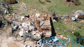 Kansas tornado generated 165mph winds as it destroyed homes