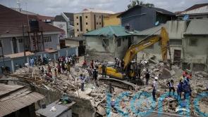 Five dead as building in Nigeria’s commercial hub collapses