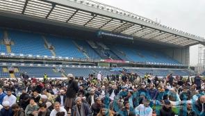 Muslims praise Blackburn Rovers for hosting Eid prayers on the pitch