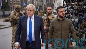 Johnson salutes Ukraine’s ‘finest hour’ in speech to parliament in Kyiv